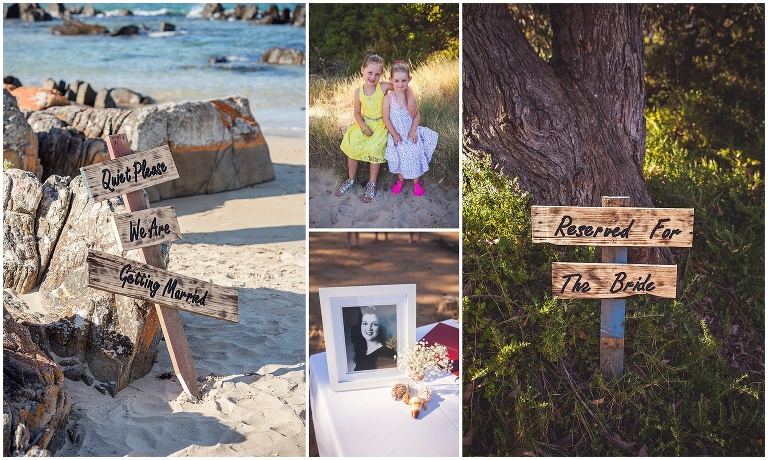 Lynda Duane Hawley Beach Wedding Photography Tasmania Astrid